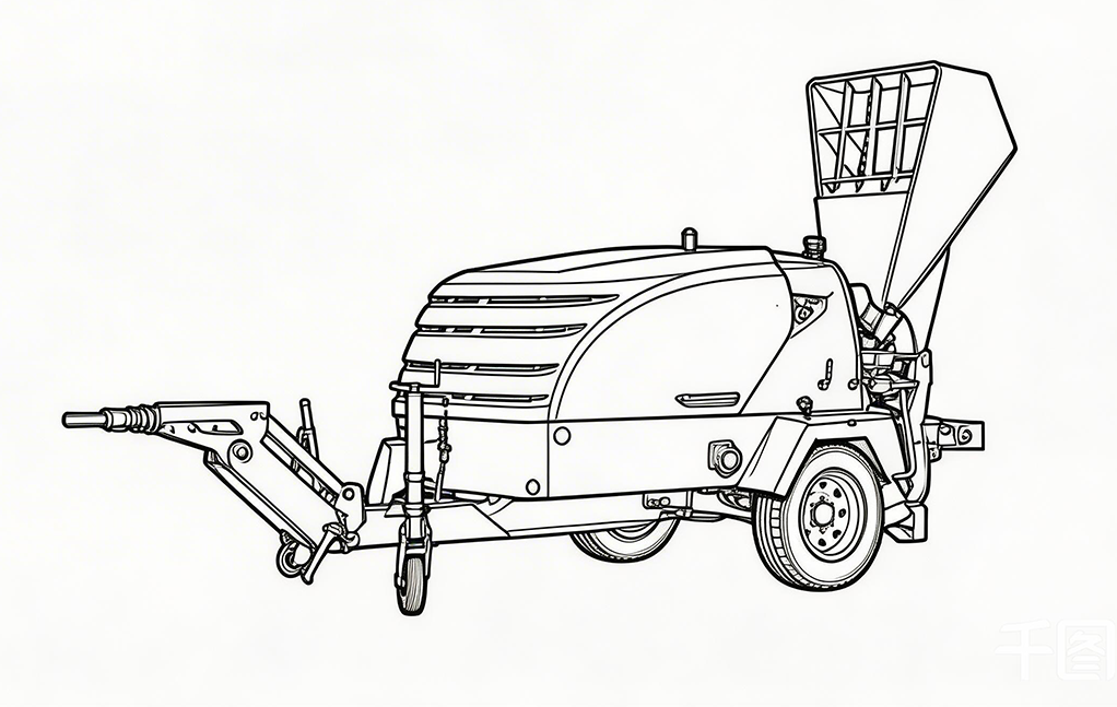 concrete batching plant concrete pump self loading concrete mixer  trailered mixers